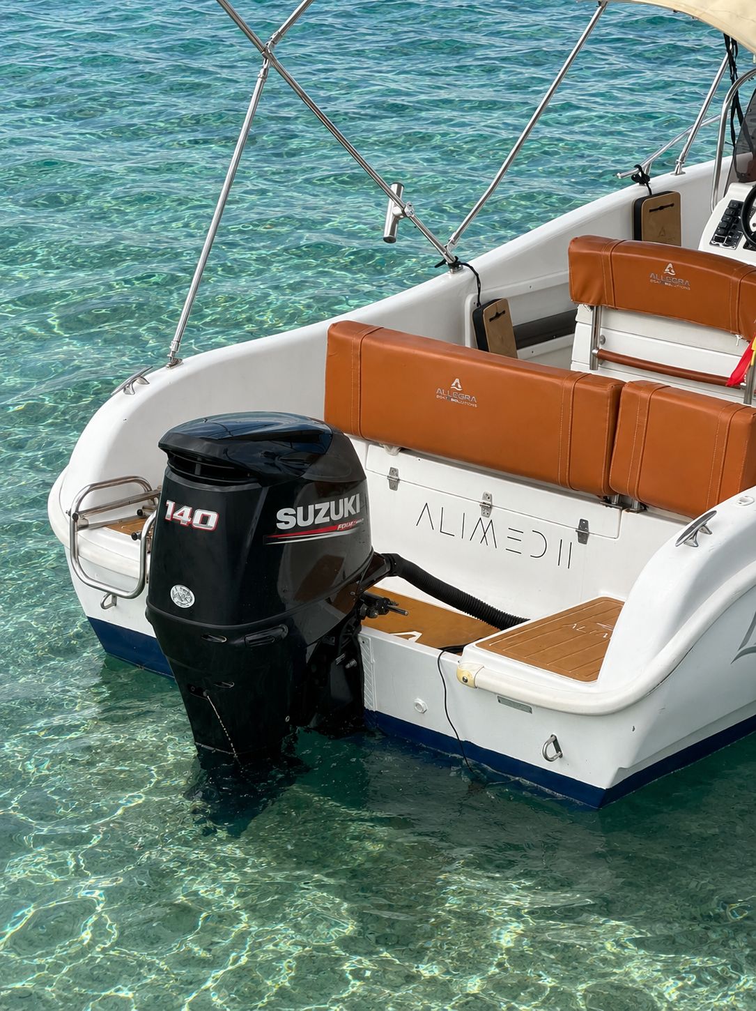 Alquiler de barco de diseño italiano en Alicante: Alimed II para 8 personas - imagen 3