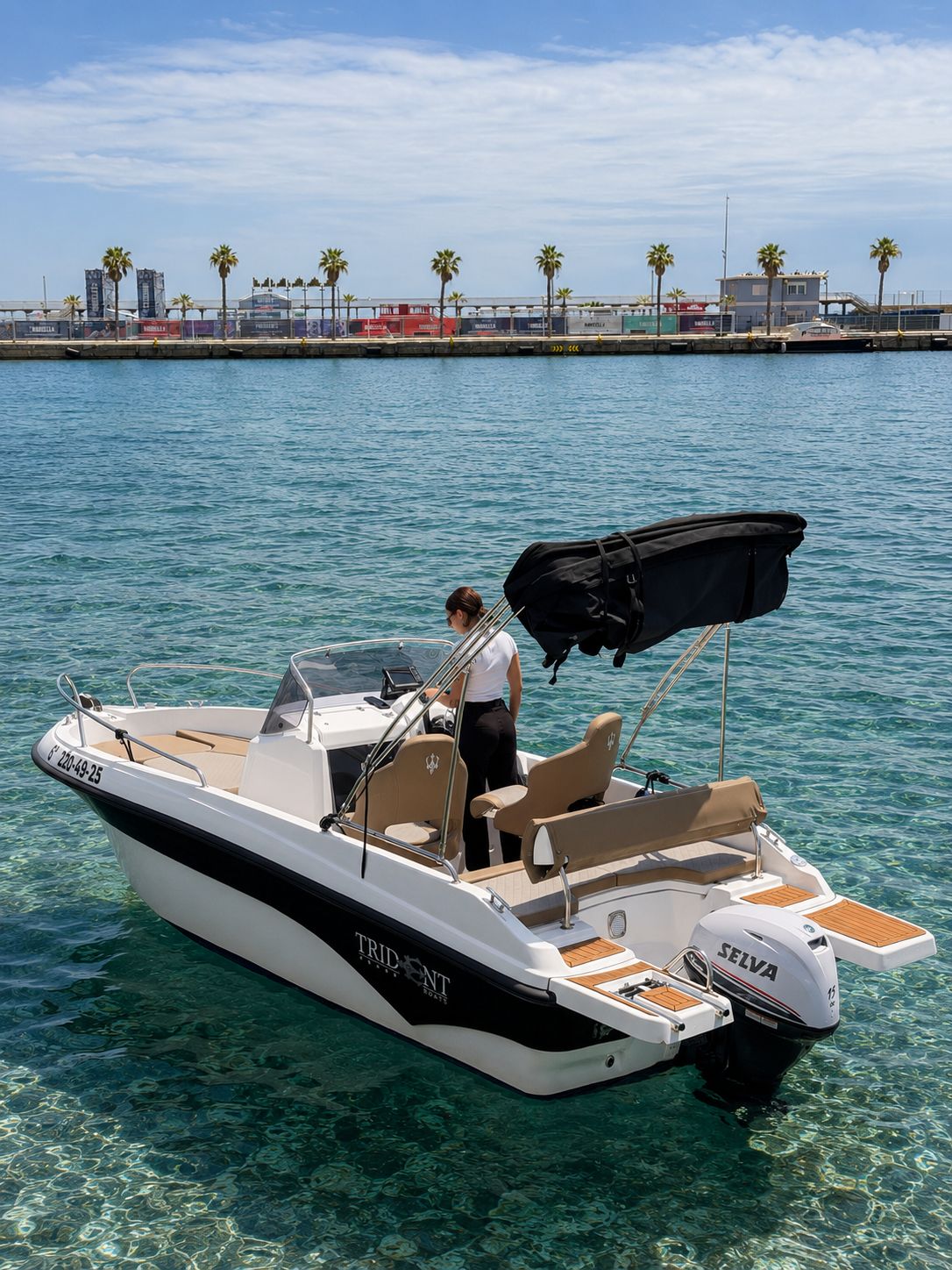 Alquiler de barco sin licencia en Alicante: Alimed Baby - imagen 4